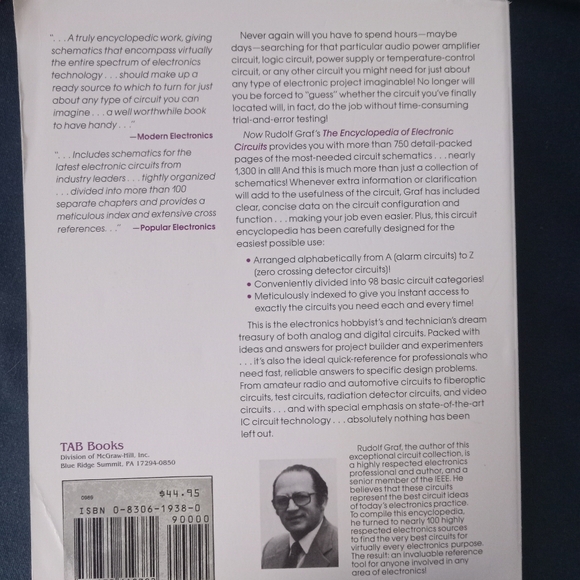 Pre-Owned Encyclopedia of Electronic Circuits Volume I 1st Edition - Picture 3 of 4